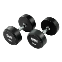 Гантель обрезиненная 12,5 кг BRONZE GYM BG-PA-DB-R125