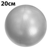 Мяч для пилатеса 20 см (серебро) E39147