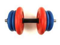 Гантель разборная MB Barbell цветная 21.5 кг