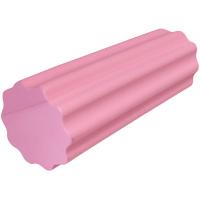 Ролик массажный для йоги (розовый) 30х15см. B31596